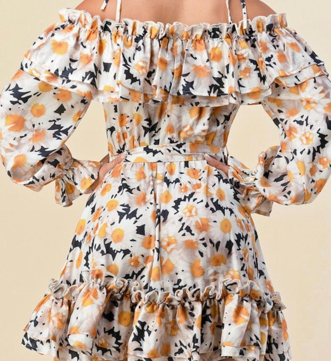 Ava Ruffle Floral Dress – https://mstransformedboutique.com